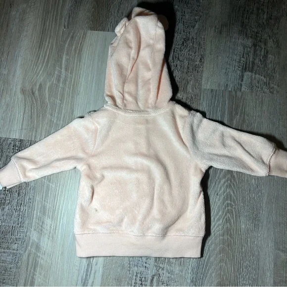 Carter's 3m Girls Peach Pink Bear Baby Matching 3-piece Set - Picture 3 of 10